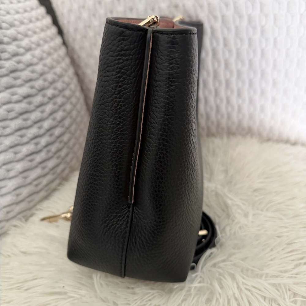 kate spade Black Pebbled Leather Shoulder Bag - Picture 5 of 8